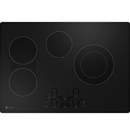 GE APPLIANCES PEP7030DTBB GE Profile™ 30" Built-In Touch Control Electric Cooktop Black - PEP7030DTBB