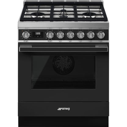 SMEG CPF30UGMAN Range Anthracite CPF30UGMAN Black - CPF30UGMAN