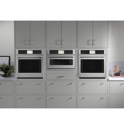 CAFE  27" Custom Speed Cook Oven with 120V Advantium Technology in Stainless Steel - CSB912P2VS1
