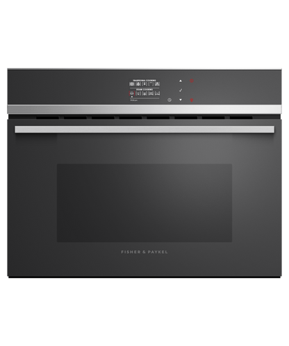 FISHER & PAYKEL OS24NDB1 24" Series 9 Contemporary Compact Combi-Steam Oven in Stainless Steel - OS24NDB1