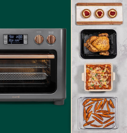 CAFE C9OAAAS3RD3 CAFéCoutureToaster Oven with Air Fry Black - C9OAAAS3RD3