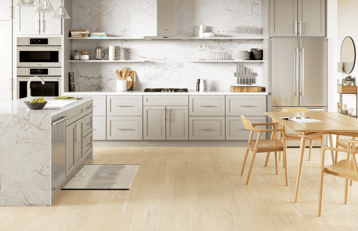 BOSCH NGM8059UC 800 Series, Gas hob, 30'' in Stainless Steel