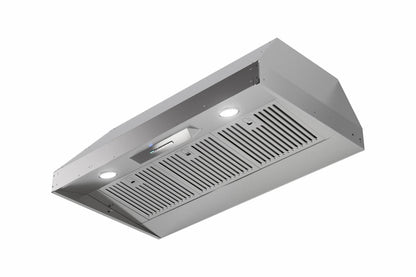 XO APPLIANCE XOIL3622SC 36" CCC 600/395 CFM liner insert hood 22in D in Stainless Steel - XOIL3622SC