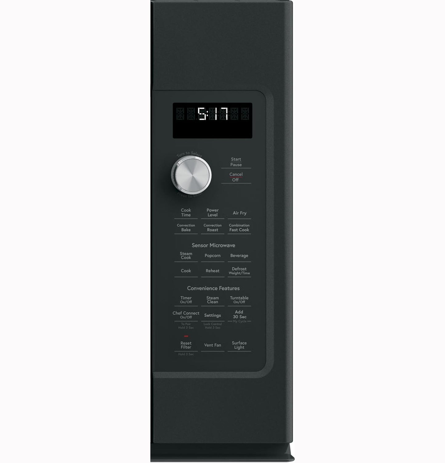 CAFE CVM517P3RD1 CAFé 1.7 Cu. Ft. Convection Over-the-Range Microwave Oven Black - CVM517P3RD1