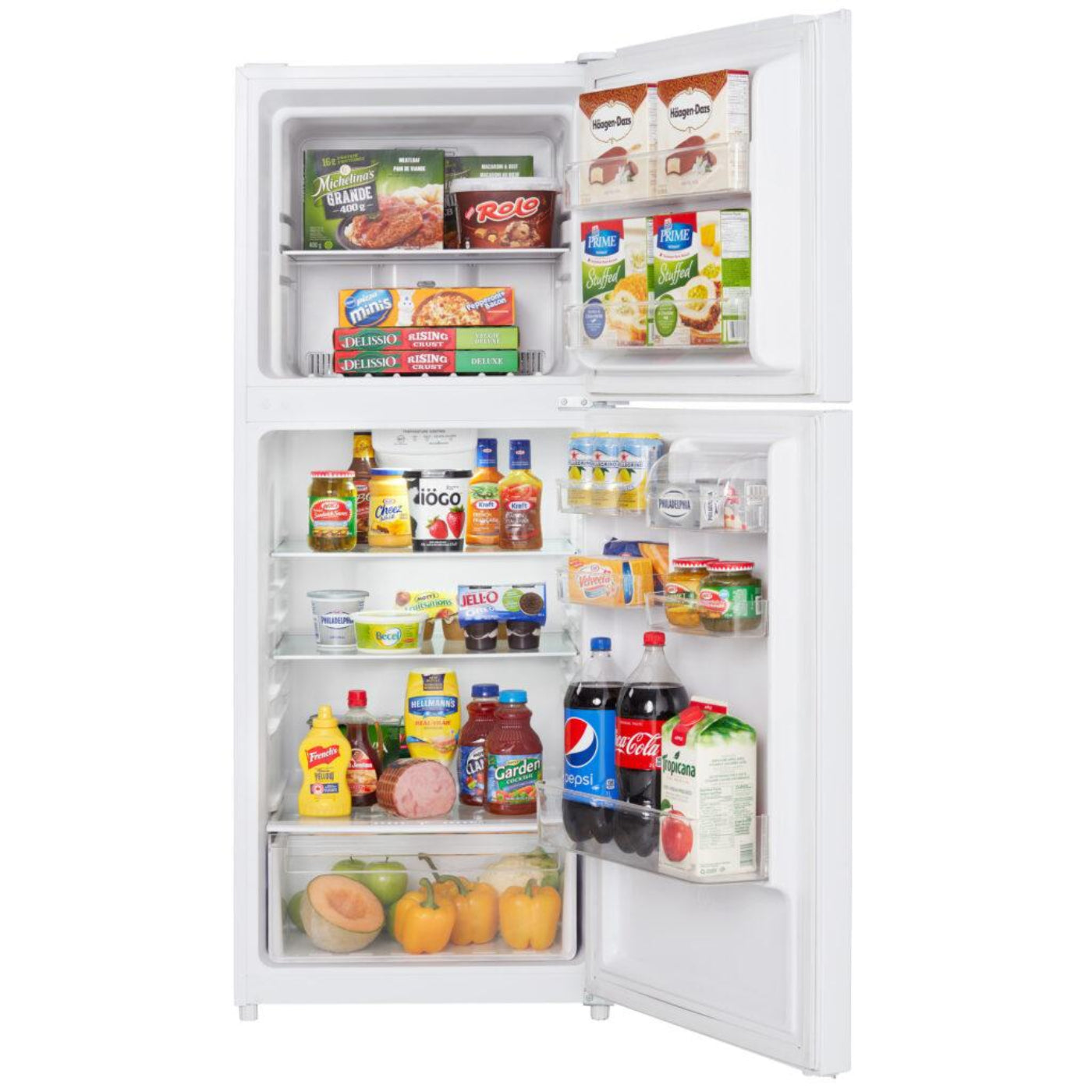 DANBY Danby 10.1 cu. ft. Top Mount Apartment Size Fridge in White - DFF101B1WDB