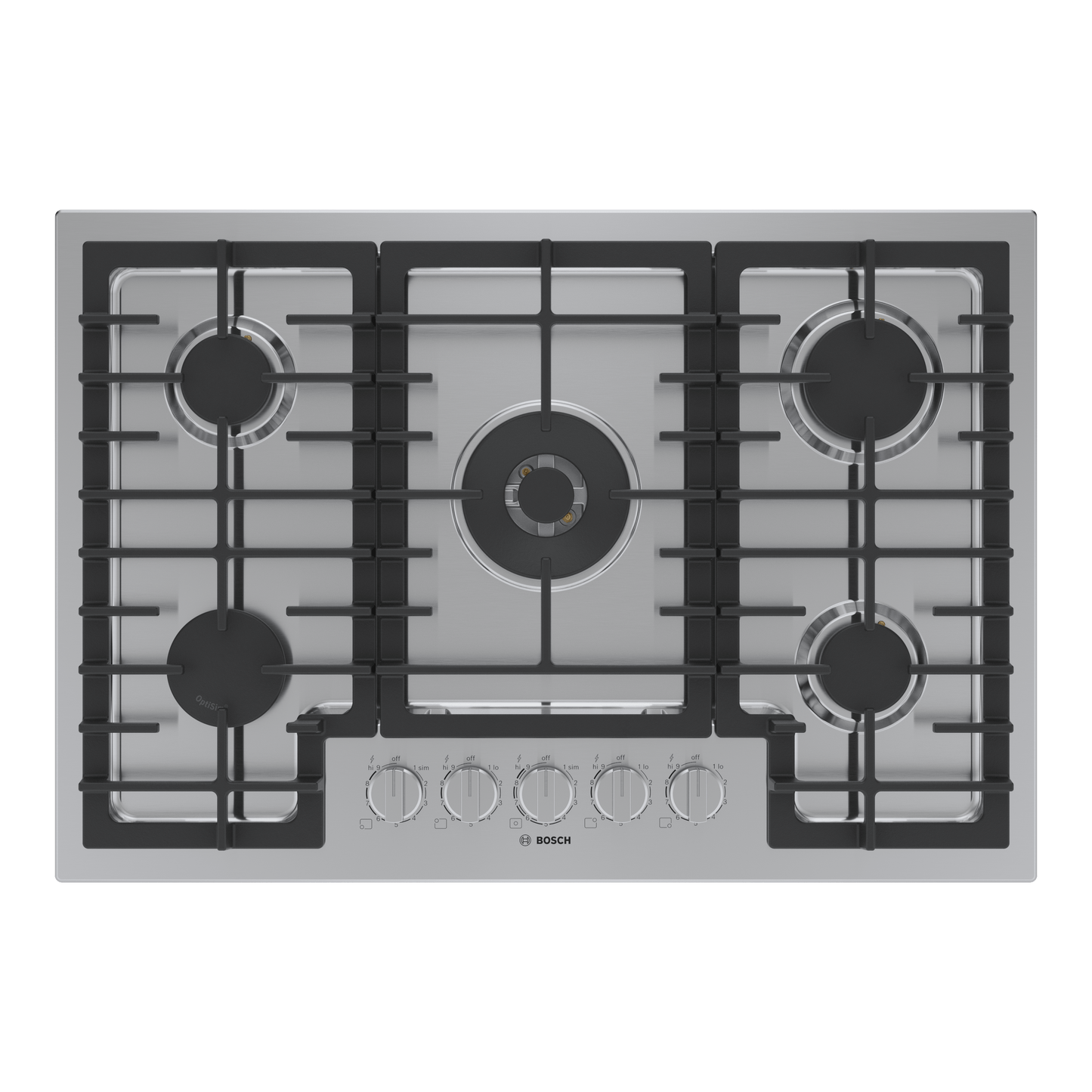 BOSCH NGM8059UC 800 Series, Gas hob, 30'' in Stainless Steel