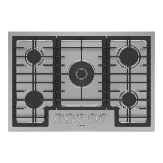 BOSCH NGM8059UC 800 Series, Gas hob, 30'' in Stainless Steel