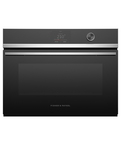 FISHER & PAYKEL OS24NDTDX1 24" Series 9 Contemporary Compact Combi-Steam Oven in Stainless Steel - OS24NDTDX1
