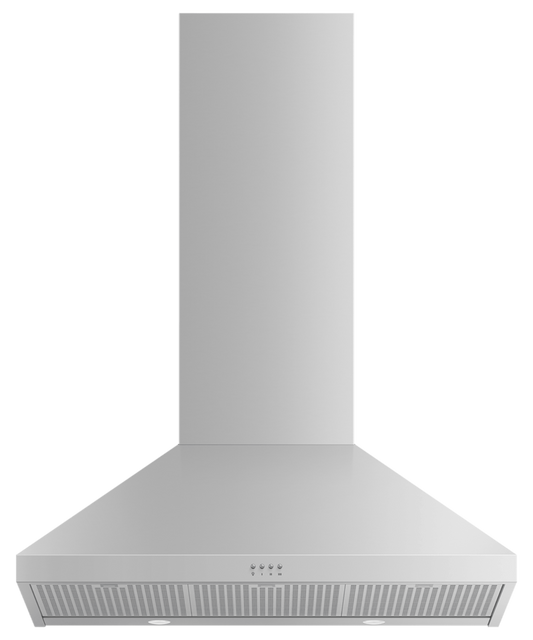 FISHER & PAYKEL HC36PCX1 36" Series 7 Pyramid Chimney Wall Range Hood in Stainless Steel - HC36PCX1