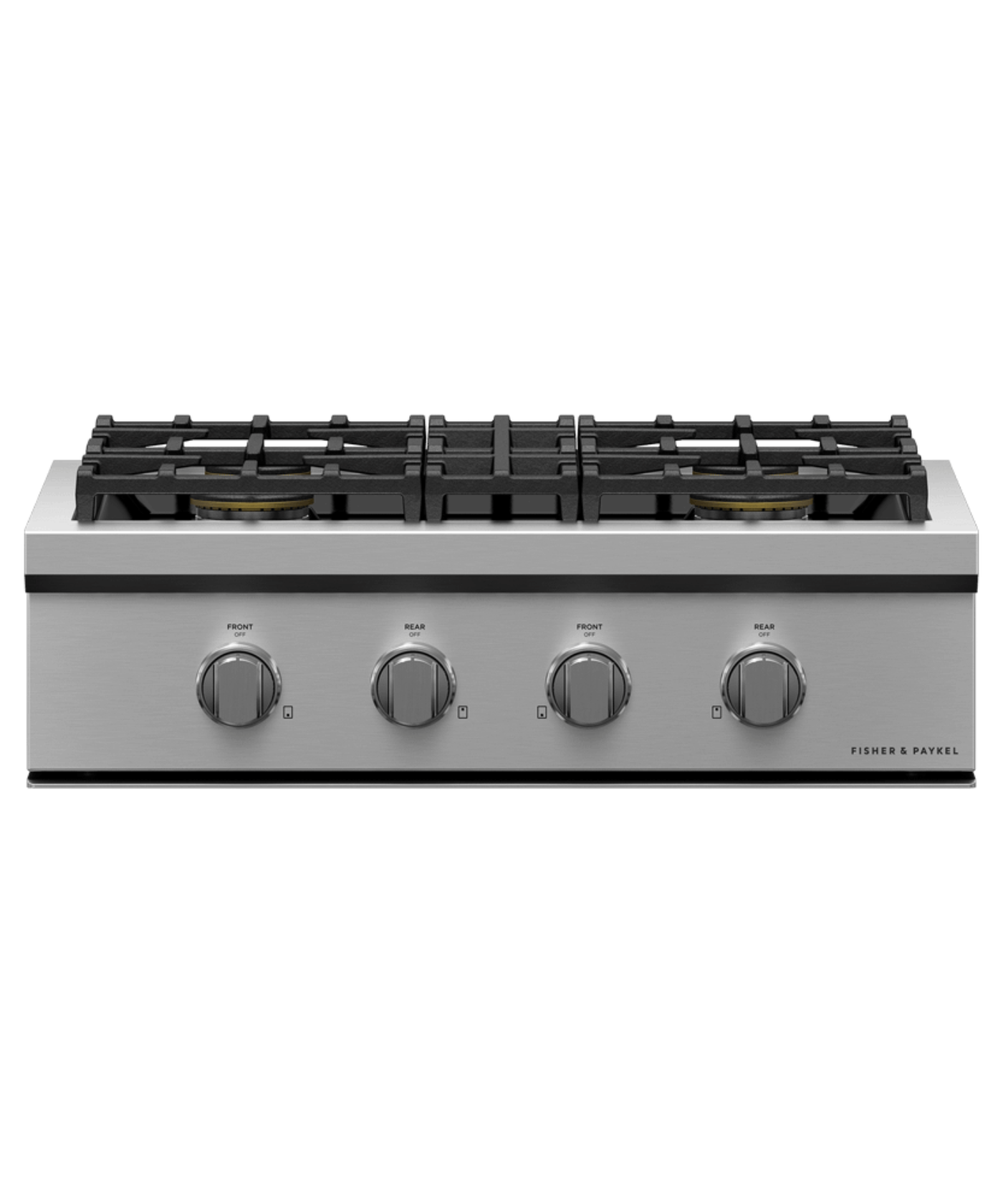 FISHER & PAYKEL CPV3304N 30" Series 9 4 Burner Gas Rangetop in Stainless Steel - CPV3304N