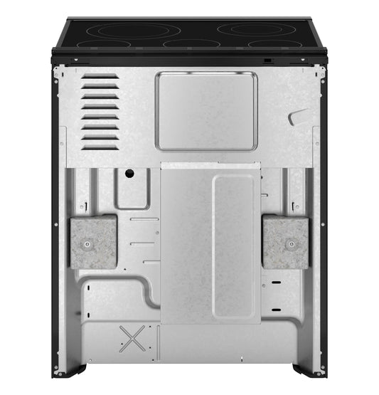 GE APPLIANCES GE 30" Slide-In Electric Convection Range with No Preheat Air Fry and EasyWash™ Oven Tray in Stainless Steel - GRS600AVFS