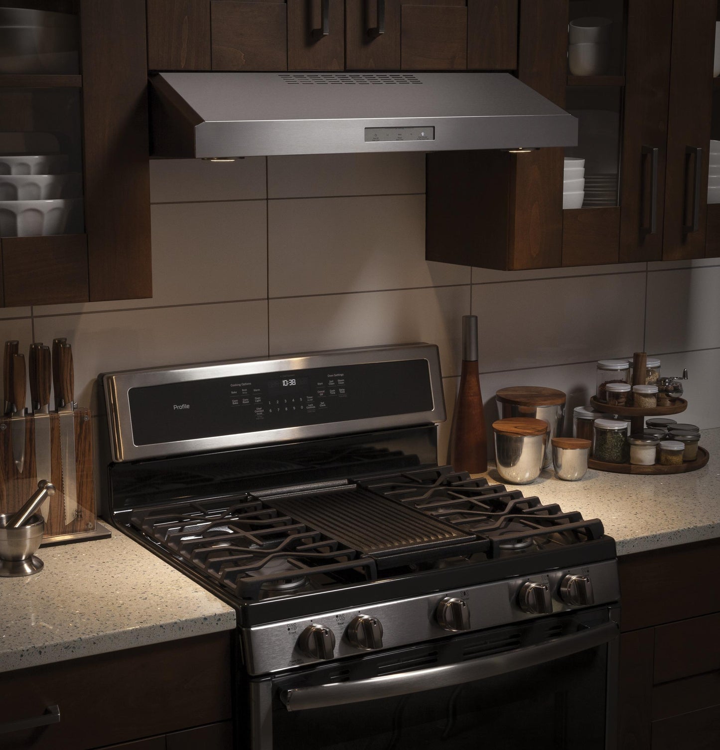 GE APPLIANCES PVX7300SJSS GE Profile™ 30" Under The Cabinet Hood in Stainless Steel - PVX7300SJSS