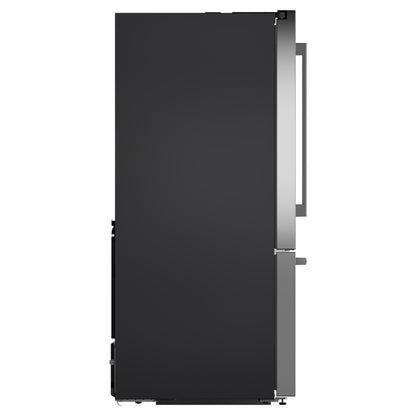 BOSCH B36FD52SNS 500 Series, French Door Bottom freezer, multi door, 36'', Brushed steel (with anti-fingerprint), Total No Frost in Stainless Steel - B36FD52SNS