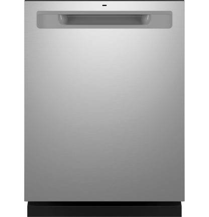GE APPLIANCES GDP630PYRFS GE® ENERGY STAR® Top Control with Plastic Interior Dishwasher with Sanitize Cycle & Dry Boost in Stainless Steel - GDP630PYRFS