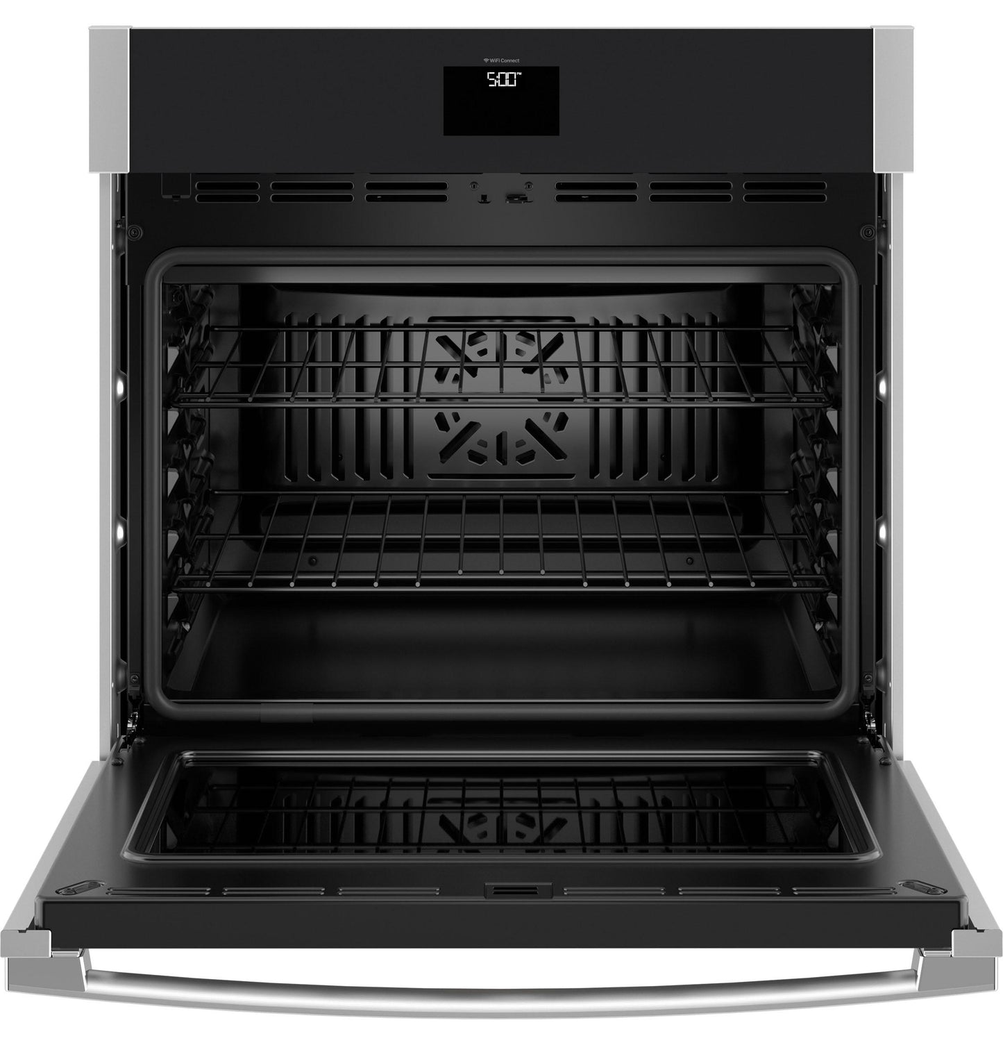 GE APPLIANCES JTS5000SVSS GE® 30" Smart Built-In Self-Clean Convection Single Wall Oven with No Preheat Air Fry in Stainless Steel - JTS5000SVSS