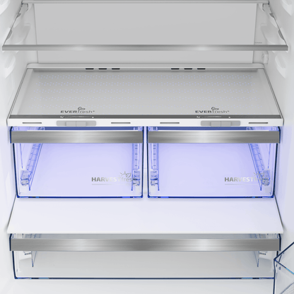 BEKO 30" Bottom Freezer Refrigerator in Stainless Steel - BFBF30116SS
