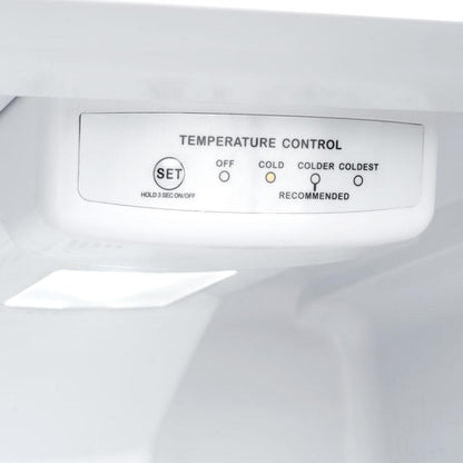 DANBY Danby 10.1 cu. ft. Top Mount Apartment Size Fridge in Stainless Steel Look in Stainless Steel - DFF101B1BSLDB