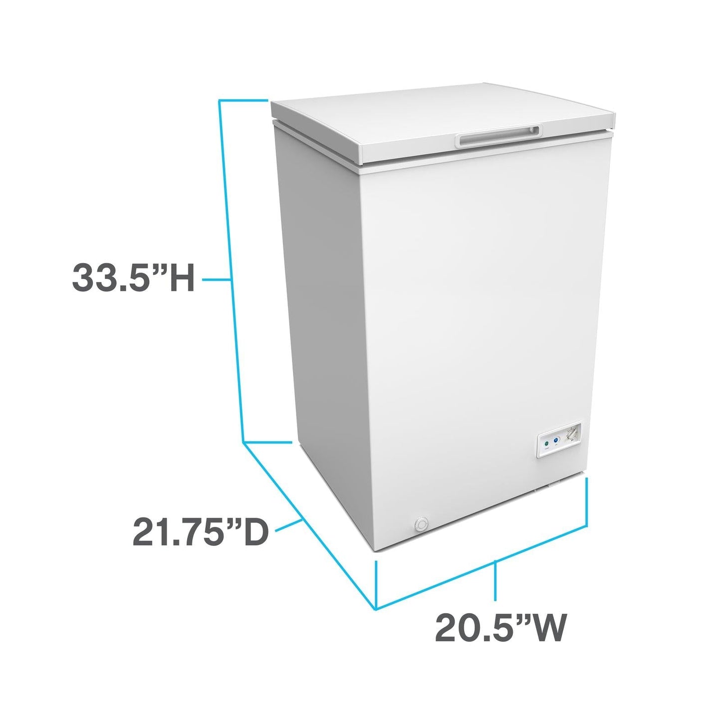 AVANTI Avanti Garage Ready Chest Freezer - White - CF35F0W
