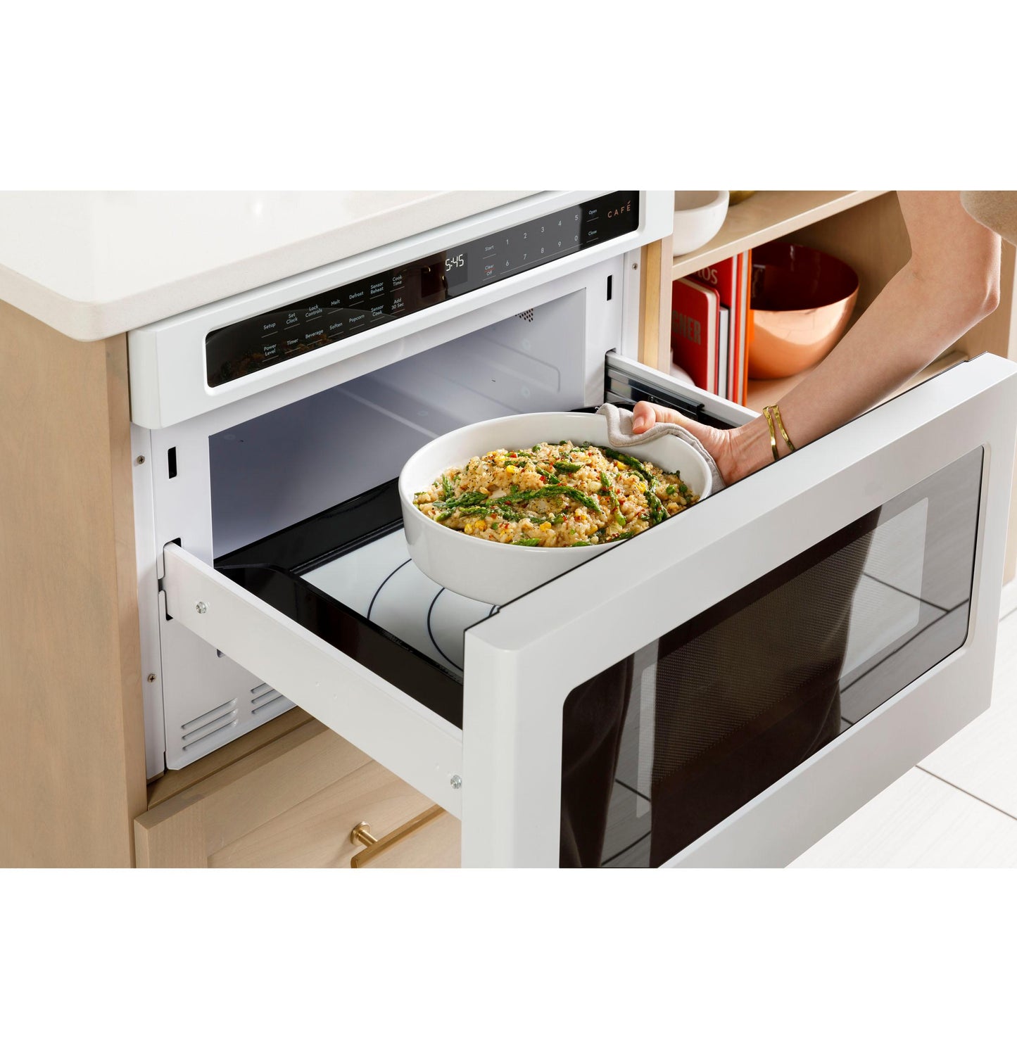 CAFE CWL112P2RS1 CAFé Built In Microwave Drawer Oven in Stainless Steel - CWL112P2RS1