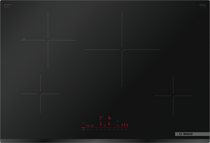 BOSCH NIT8061UC 800 Series, Induction hob, 30'', surface mount without frame Black - NIT8061UC