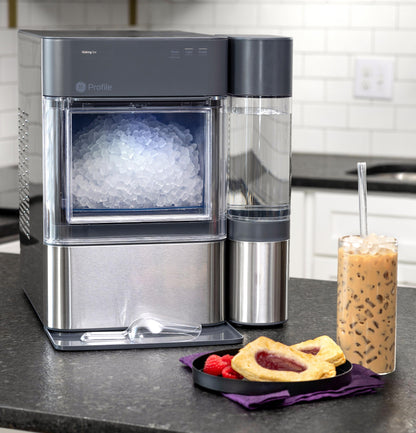 GE APPLIANCES Profile Opal 2.0 Nugget Ice Maker with Side Tank in Stainless Steel - XPIO13SCSS