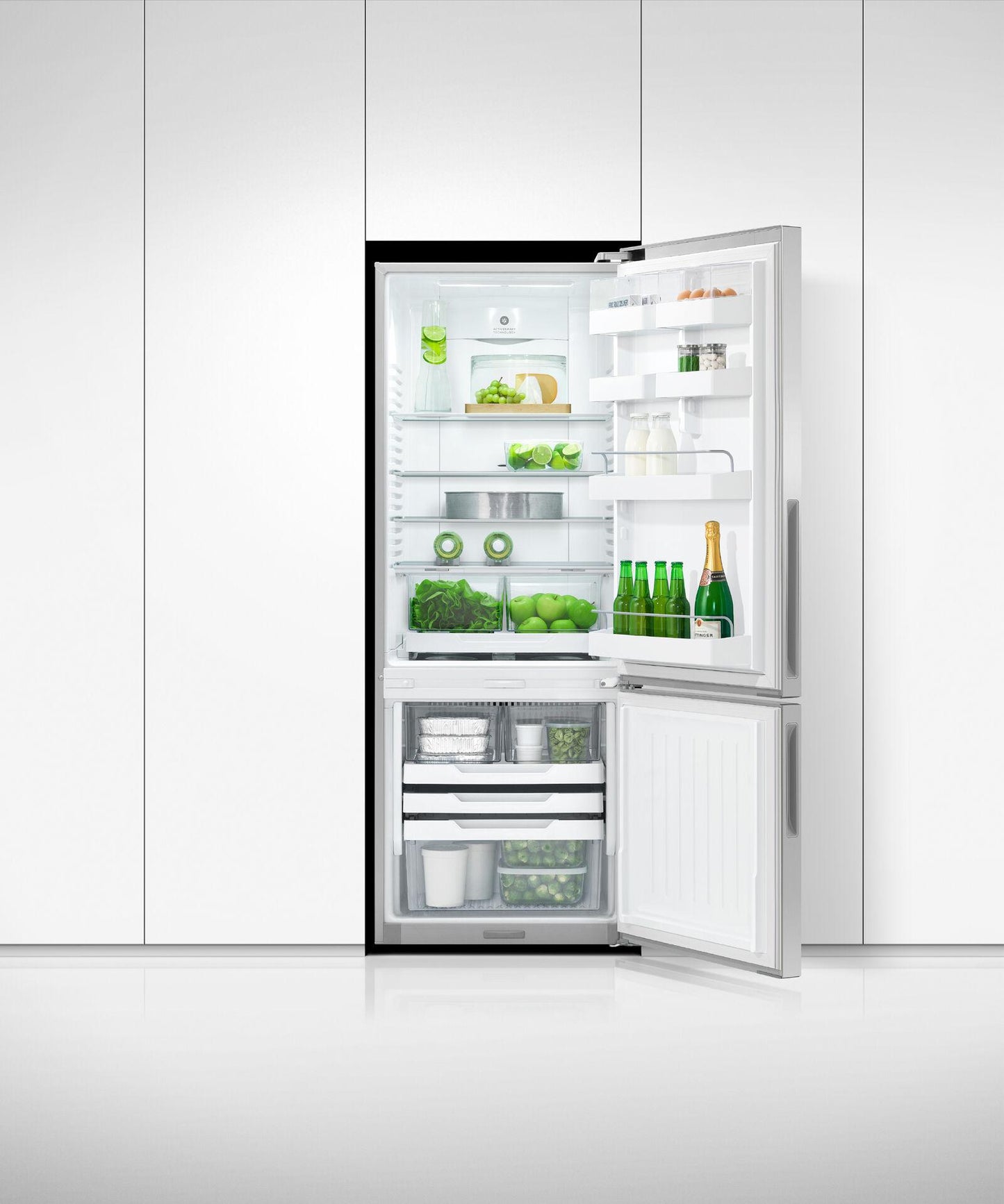 FISHER & PAYKEL RF135BRPX6N 13.5 cu ft Series 5 Refrigerator Freezer in Stainless Steel - RF135BRPX6N