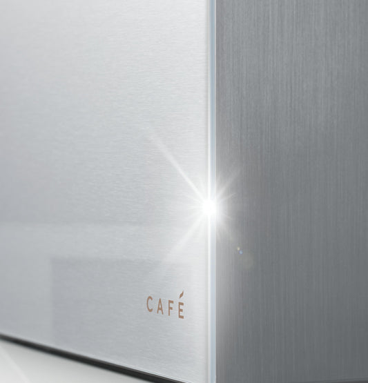 CAFE  30" Custom Speed Cook Oven with 120V Advantium Technology in Platinum Glass Gray - CSB913M2VS5