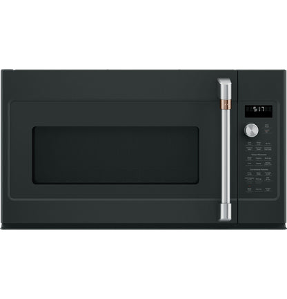 CAFE CVM517P3RD1 CAFé 1.7 Cu. Ft. Convection Over-the-Range Microwave Oven Black - CVM517P3RD1