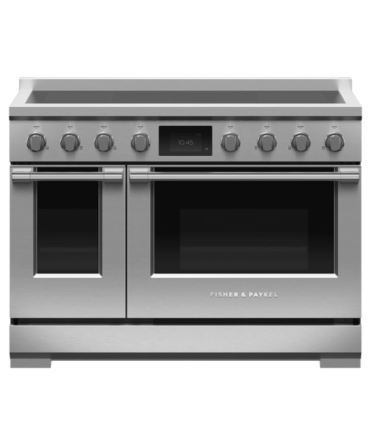 FISHER & PAYKEL RIV3486 48" Series 11 Professional 6 Zone Induction Self-Cleaning Range in Stainless Steel - RIV3486