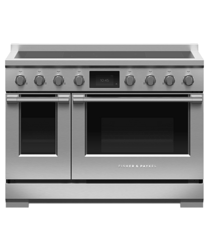 FISHER & PAYKEL RIV3486 48" Series 11 Professional 6 Zone Induction Self-Cleaning Range in Stainless Steel - RIV3486
