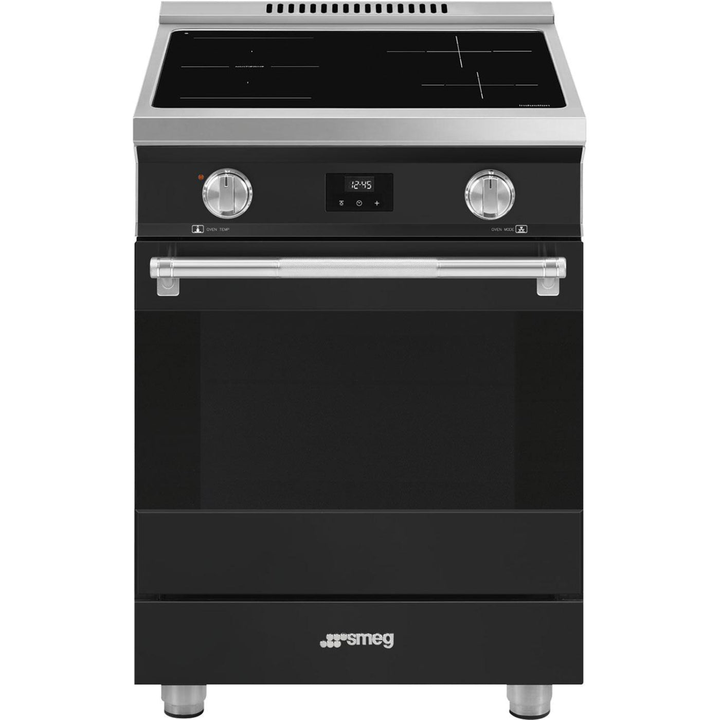 SMEG SPR24UIMAN Range Matt Black SPR24UIMAN Black - SPR24UIMAN