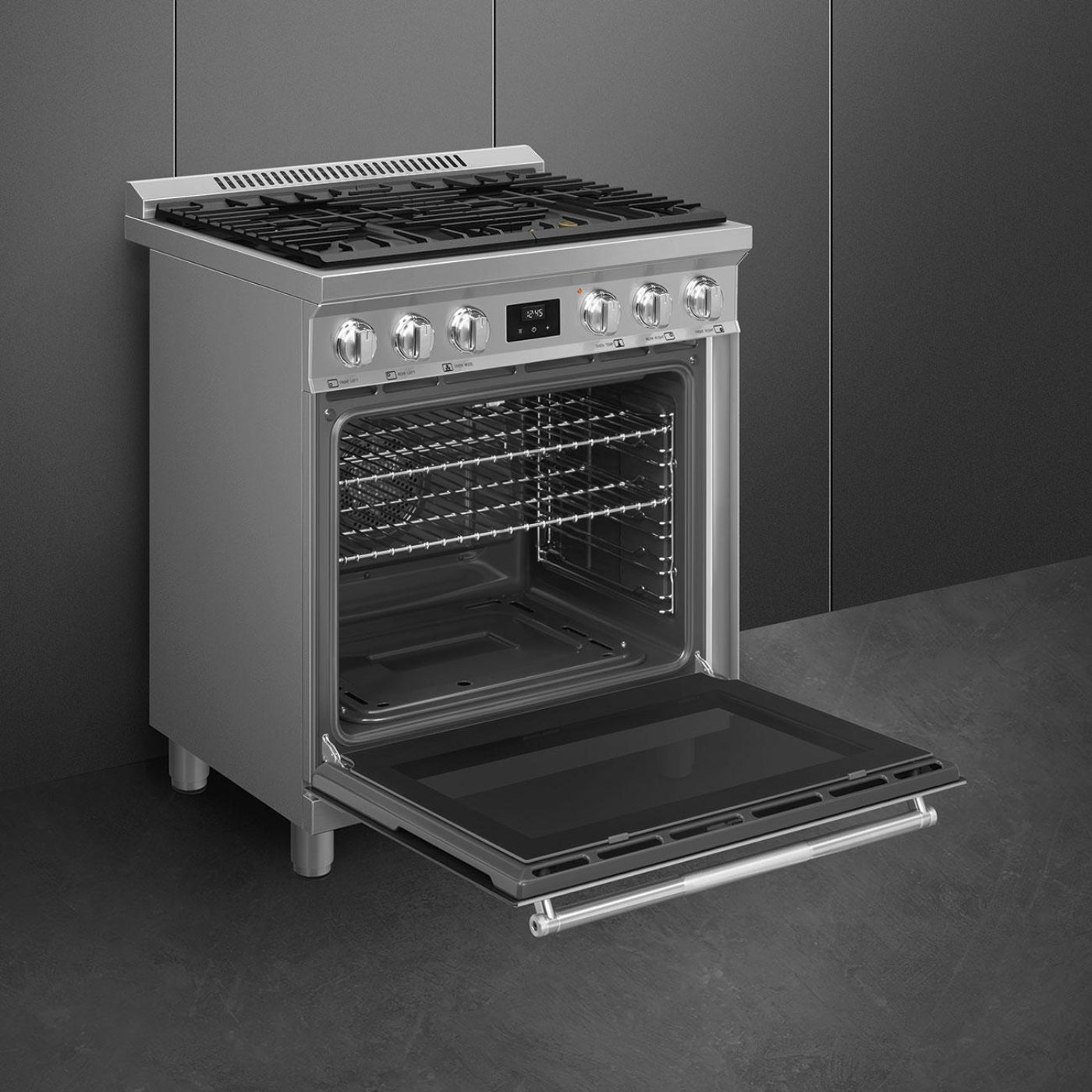 SMEG SPR30UGGX Range Stainless steel SPR30UGGX in Stainless Steel Look - SPR30UGGX