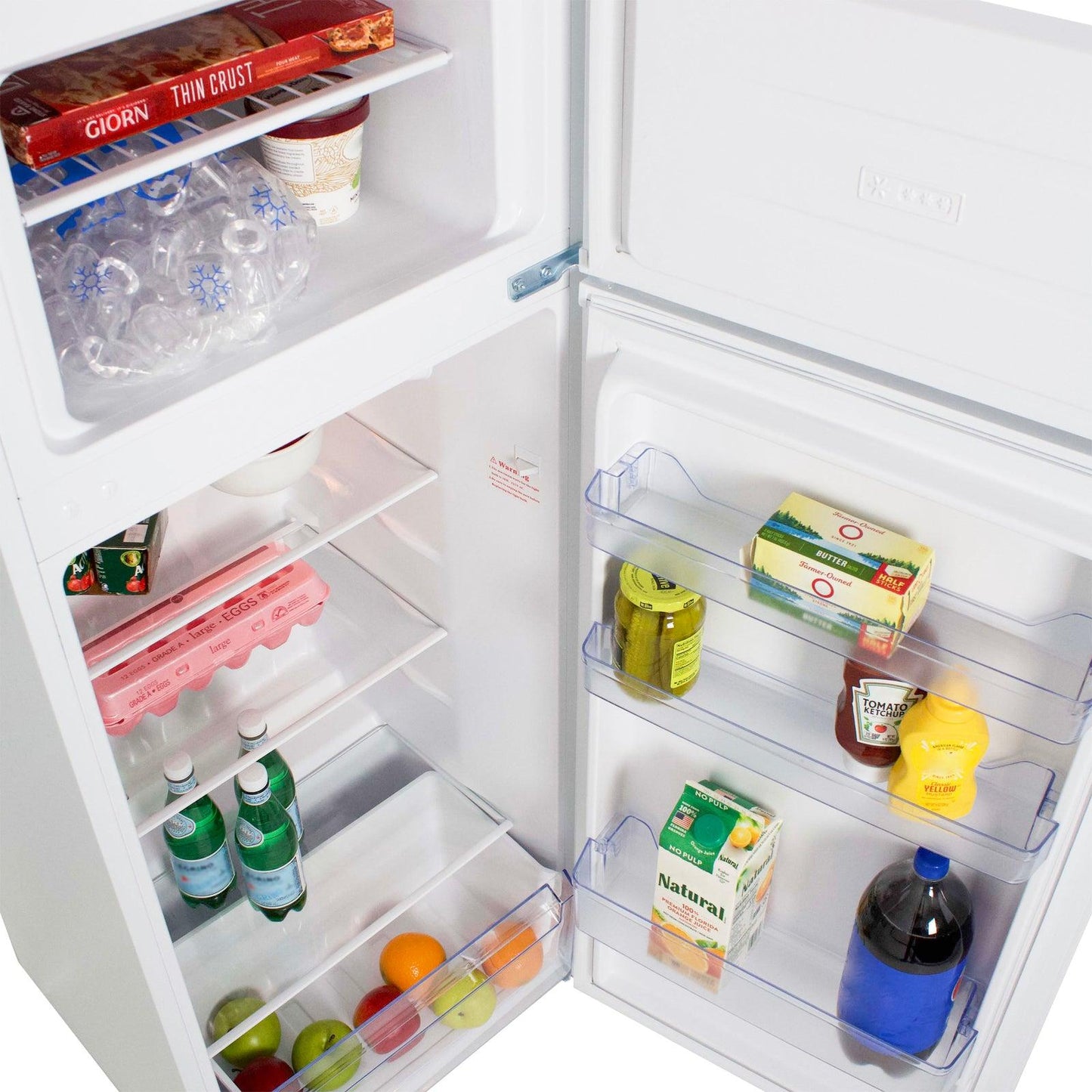 AVANTI RA730B0W Avanti Apartment Refrigerator, 7.3 cu. ft - White / 7.3 cu. ft - RA730B0W