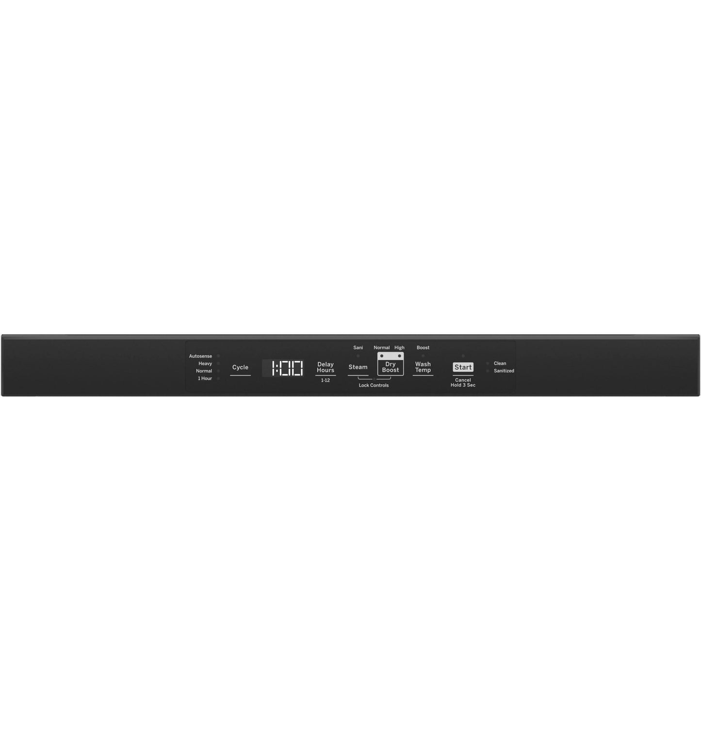 GE APPLIANCES GDT550PGRWW GE® ENERGY STAR® Top Control with Plastic Interior Dishwasher with Sanitize Cycle & Dry Boost White - GDT550PGRWW
