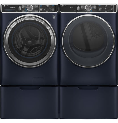 GE APPLIANCES PFD87ESPVRS GE Profile™ 7.8 cu. ft. Capacity Smart Front Load Electric Dryer with Steam and Sanitize Cycle Blue - PFD87ESPVRS