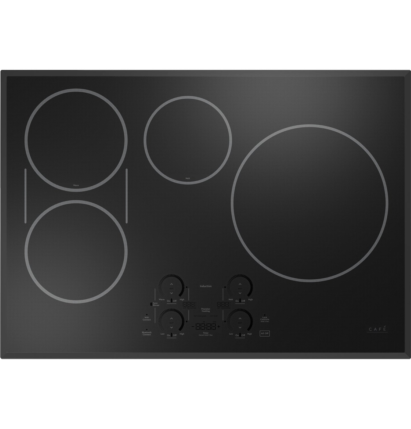 CAFE  Series ENERGY STAR  30" Built-In Touch Control Induction Cooktop Black - CHP90301TBB