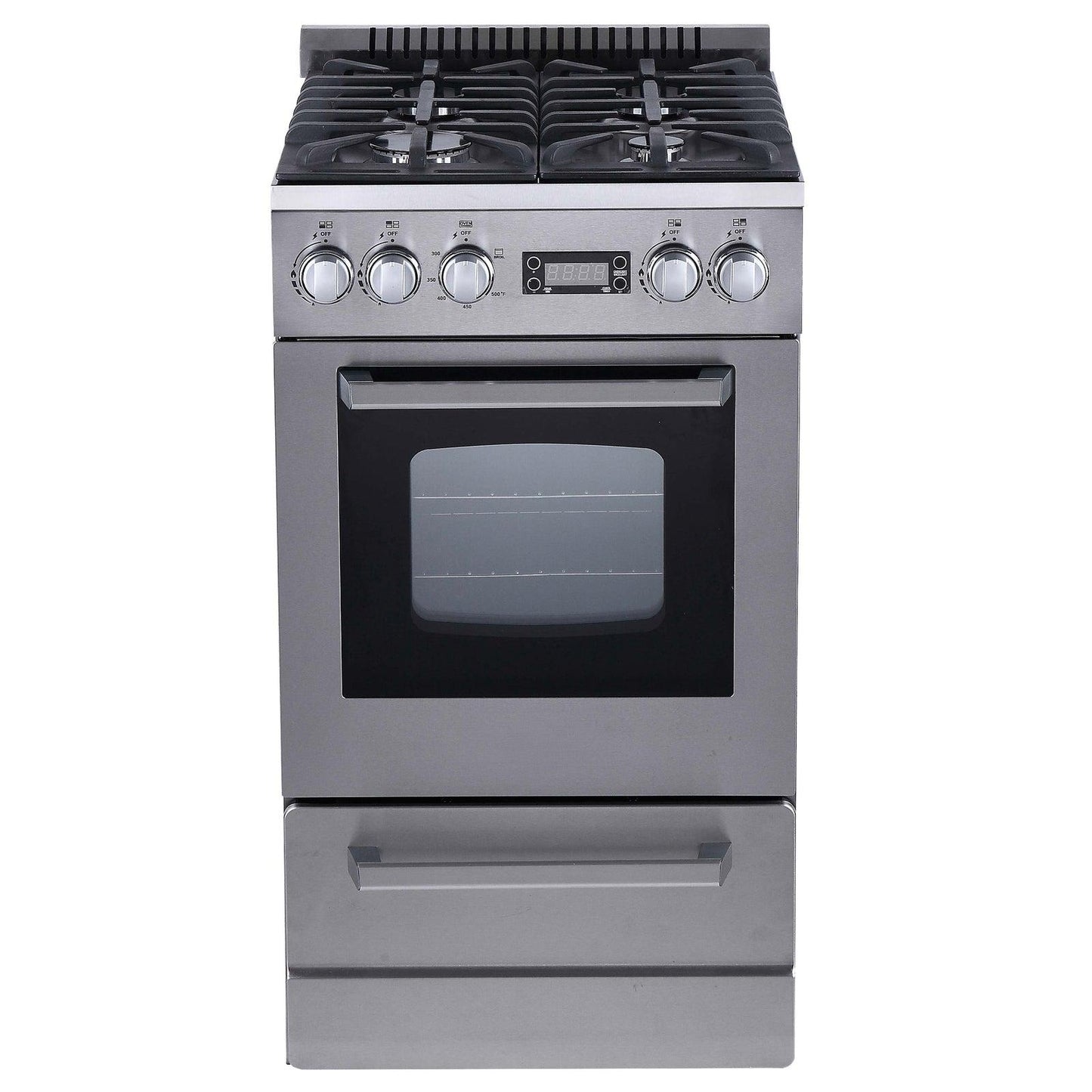 AVANTI DGR20P3S Avanti ELITE Series 20" Gas Range Oven in Stainless Steel - DGR20P3S