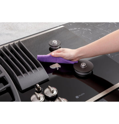 GE APPLIANCES PGP9830SRSS GE Profile™ 30" Built-In Gas Downdraft Cooktop in Stainless Steel - PGP9830SRSS