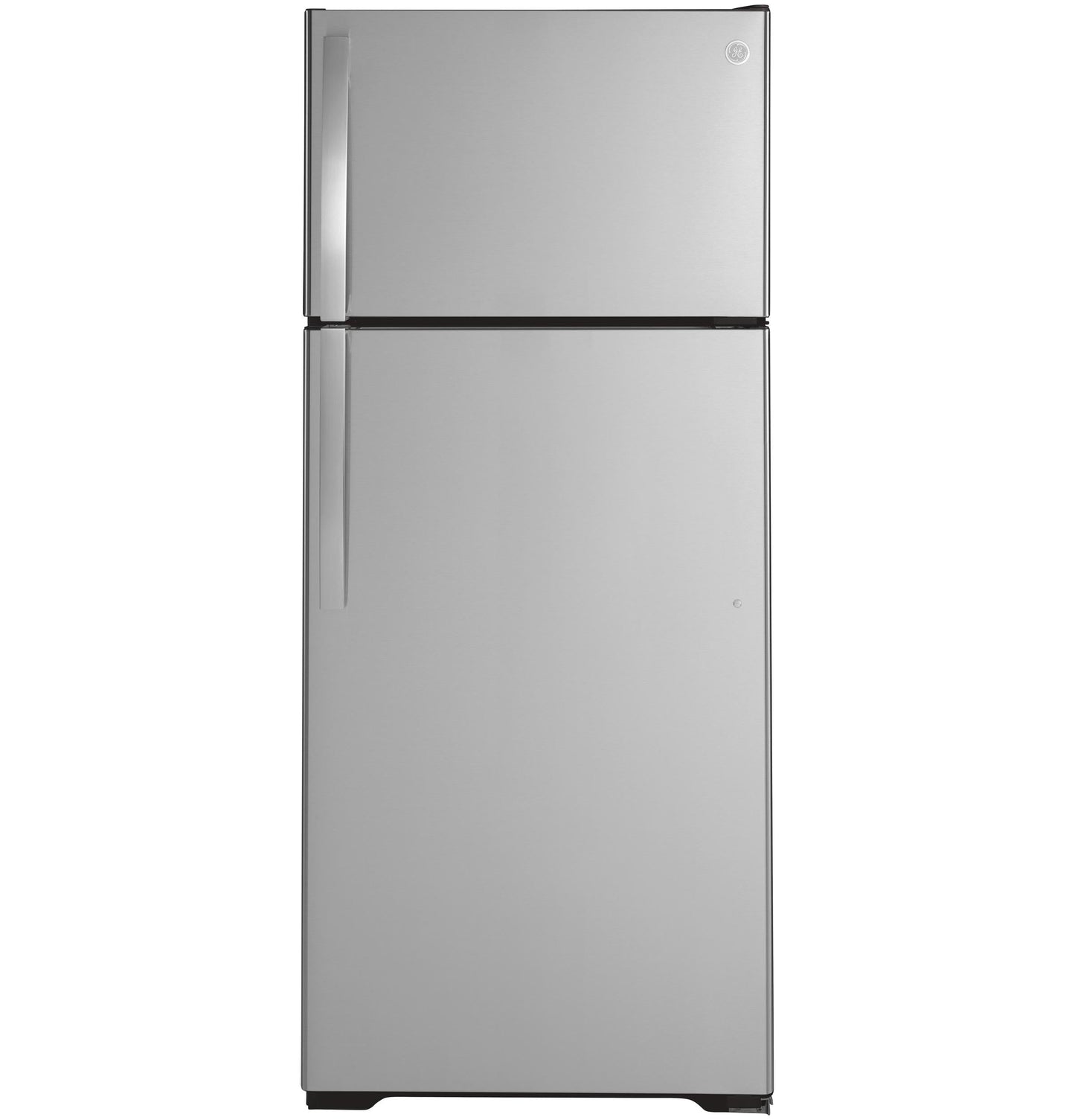GE APPLIANCES 17.5 Cu. Ft. Top-Freezer Refrigerator in Stainless Steel - GTS18HYNRFS