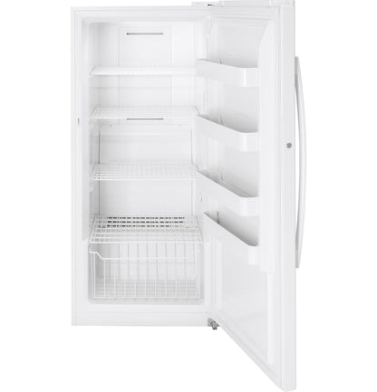 GE APPLIANCES 14.1 Cu. Ft. Frost-Free Garage Ready Upright Freezer White - FUF14SMRWW