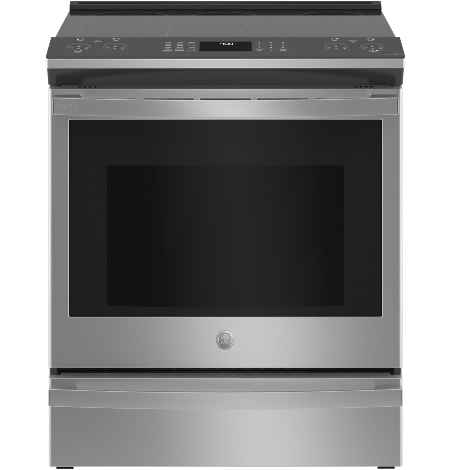 GE APPLIANCES PSS93YPFS GE Profile™ 30" Smart Slide-In Electric Convection Fingerprint Resistant Range with No Preheat Air Fry in Stainless Steel - PSS93YPFS