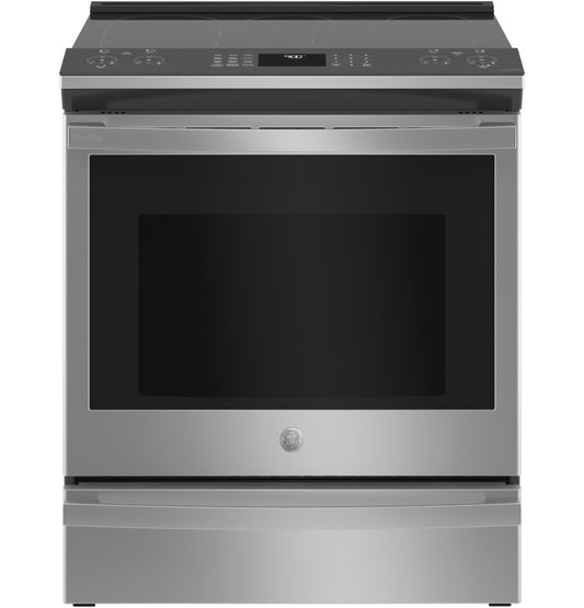 GE APPLIANCES PSS93YPFS GE Profile™ 30" Smart Slide-In Electric Convection Fingerprint Resistant Range with No Preheat Air Fry in Stainless Steel - PSS93YPFS