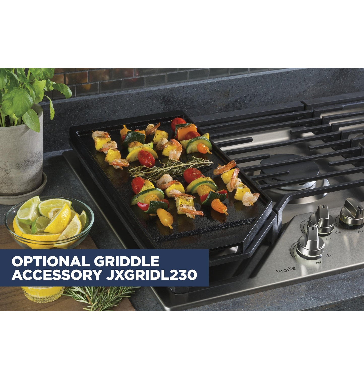GE APPLIANCES PGP7030SLSS GE Profile™ 30" Built-In Gas Cooktop with 5 Burners in Stainless Steel - PGP7030SLSS