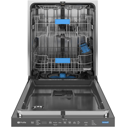 GE APPLIANCES PDT715SYVFS GE Profile™ ENERGY STAR® Fingerprint Resistant Top Control Stainless Interior Dishwasher with Microban™ Antimicrobial Technology in Stainless Steel - PDT715SYVFS