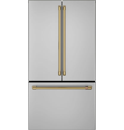 CAFE CWE19SP2NS1 CAFé™ ENERGY STAR® 18.6 Cu. Ft. Counter-Depth French-Door Refrigerator in Stainless Steel - CWE19SP2NS1
