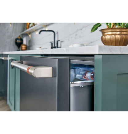 CAFE CDE06RP3ND1 CAFé 5.7 Cu. Ft. Built-In Dual-Drawer Refrigerator Black - CDE06RP3ND1