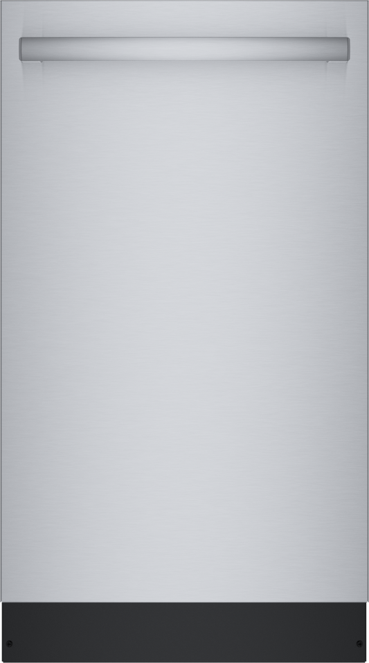 BOSCH SPX68C75UC 800 Series, built-under dishwasher, 17 3/4'', Brushed steel in Stainless Steel - SPX68C75UC