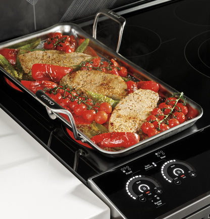 GE APPLIANCES PSS93YPFS GE Profile™ 30" Smart Slide-In Electric Convection Fingerprint Resistant Range with No Preheat Air Fry in Stainless Steel - PSS93YPFS