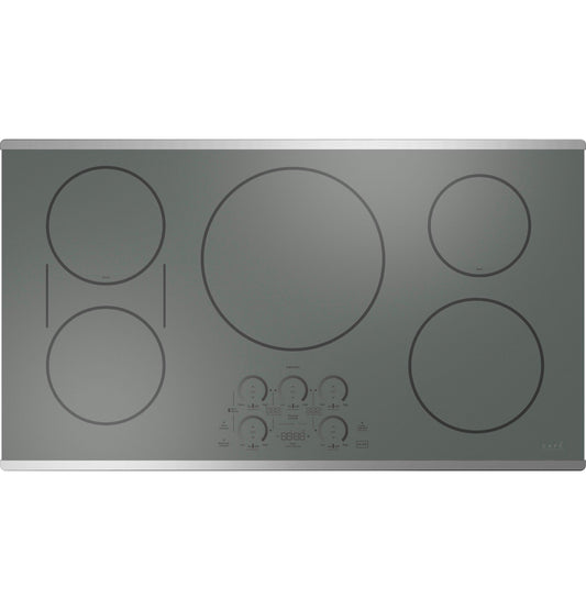 CAFE  Series ENERGY STAR 36" Built-In Touch Control Induction Cooktop in Stainless Steel - CHP90362TSS