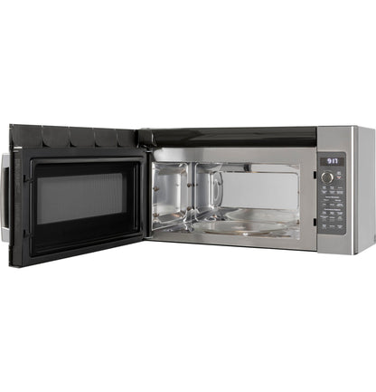 GE APPLIANCES Profile 1.7 Cu. Ft. Convection Over-the-Range Microwave Oven in Stainless Steel - PVM9179SRSS